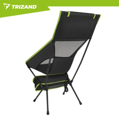 Trizand 27778 Rybářské křeslo 41 x 52 x 86 cm, skládací, černé