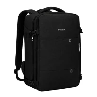 Trizand 27615 Cestovný batoh 40 x 20 x 25 cm, USB, čierny