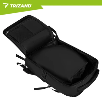 Trizand 27615 Cestovný batoh 40 x 20 x 25 cm, USB, čierny