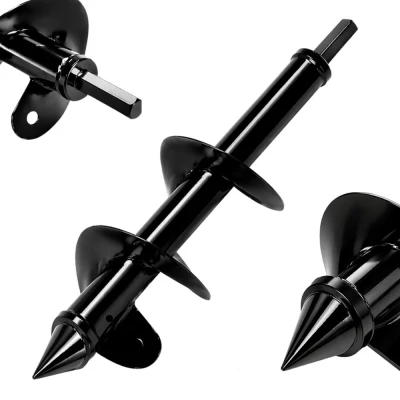 Verk 27780 Vrták do podlahy pre vŕtačku, 25 cm, čierny