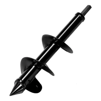 Verk 27780 Vrták do podlahy pre vŕtačku, 40 cm, čierny