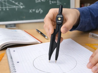 Verk 27839 Školní kružítko s náhradními tuhami v pouzdře