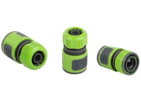 DIVODV 27904 Rychlospojka s průchodkou 1/2" pro zahradní hadici, zelená