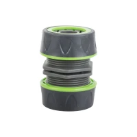 DIVODV 27907 Spojka na opravu zahradní hadice 3/4" s těsněním, černo-zelená
