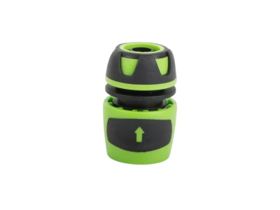 DIVODV 27912 Rychlospojka s průchodkou pro zahradní hadici 1/2", černo-zelená