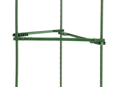 DIVODV 27931 Trojúhelníková opora pro rostliny 60 cm, sada 2 ks, zelená