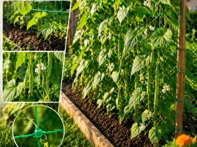 DIVODV 27932 Zahradní síť pro popínavé rostliny 2 x 10 m, zelená