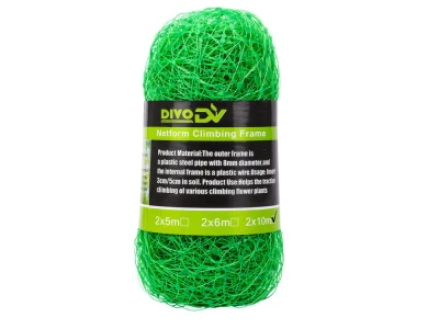 DIVODV 27932 Zahradní síť pro popínavé rostliny 2 x 10 m, zelená