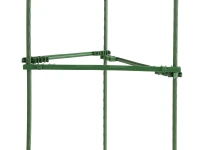 DIVODV 27931 Trojúhelníková opora pro rostliny 90 cm, sada 2 ks, zelená