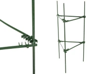DIVODV 27931 Trojúhelníková opora pro rostliny 90 cm, sada 2 ks, zelená