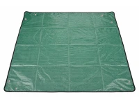 DIVODV 27938 Zahradní podložka na přesazování rostlin 116 x 116 cm, zelená