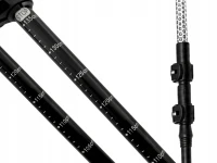 Verk 14706 Trekové hole skládací s příslušenstvím 2 ks, stříbrné