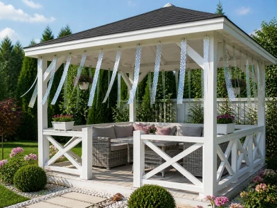 Verk 27782 Reflexná páska proti vtákom 110 m x 50 mm, strieborná