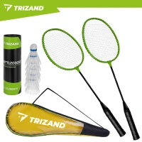 Trizand 27680 Badmintonová sada v puzdre, 2x raketa, 6x loptička