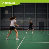Trizand 27680 Badmintonová sada v puzdre, 2x raketa, 6x loptička
