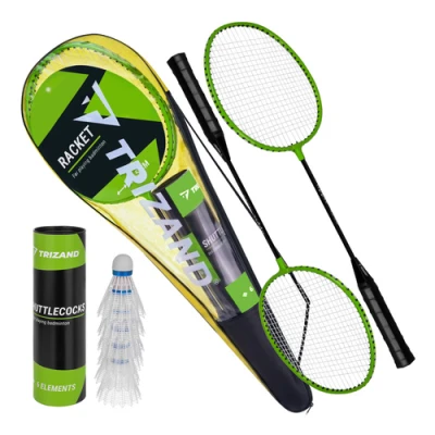 Trizand 27680 Badmintonová sada v puzdre, 2x raketa, 6x loptička