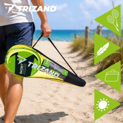 Trizand 27680 Badmintonová sada v puzdre, 2x raketa, 6x loptička