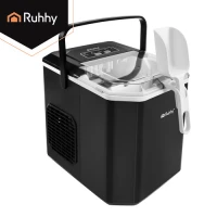 Ruhhy 27708 Výrobník ledu 1,2 l, 12Kg/24h, černý