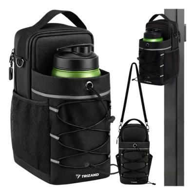 Trizand 27596 Magnetická sportovní taška 4,5 l, černá