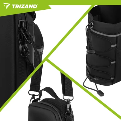 Trizand 27596 Magnetická sportovní taška 4,5 l, černá