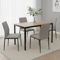 ModernHome NORD-O Jídelní, pracovní stůl, 120 x 60 cm, světle hnědý