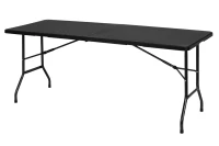 MultiGarden NZK-180S Skládací stůl 180 x 74 cm, černý