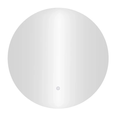 ModernHome VKM-ECO Kulaté nástěnné LED zrcadlo 60 cm, 3 barvy světla