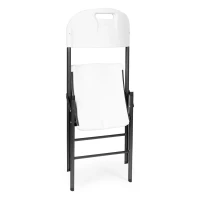 MultiGarden YC-050-4 Skladacie stoličky pre stravovacie zariadenia, 4 ks, biele