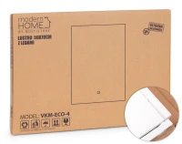 ModernHome VKM-ECO Nástenné LED zrkadlo 50 x 70 cm, 3 farby, dotykový vypínač