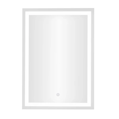 ModernHome VKM-ECO Nástenné LED zrkadlo 50 x 70 cm, 3 farby, dotykový vypínač
