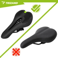 Trizand 27547 Sedlo na kolo 28 x 14 cm, černé