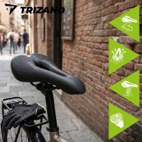Trizand 27547 Sedlo na kolo 28 x 14 cm, černé