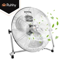 Ruhhy 27835 Stojanový ventilátor z kovu, 3 rýchlosti, 130 W, 50 cm