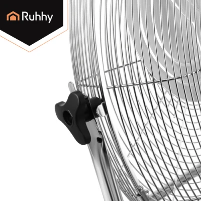 Ruhhy 27835 Stojanový ventilátor z kovu, 3 rýchlosti, 130 W, 50 cm