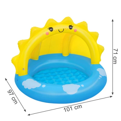 Bestway 52637 Dětský nafukovací bazének se stříškou Sunny Days 101 x 97 x 71 cm