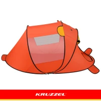 Kruzzel 27666 Detský plážový stan 180 x 95 x 82 cm, medvedík