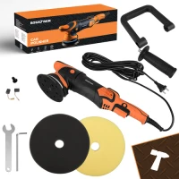 Bigstren 27663 Leštička na auto 1000 W, zdvih 125 mm, LED displej 