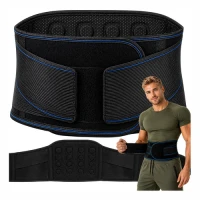 Trizand 27459 Magnetický bedrový pás s 24 magnetmi, 85 – 100 cm, čierny 