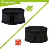 Trizand 27459 Magnetický bedrový pás s 24 magnetmi, 85 – 100 cm, čierny 