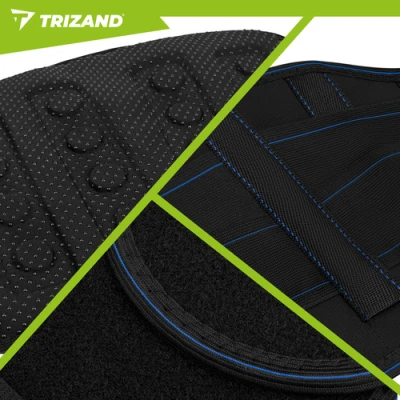 Trizand 27459 Magnetický bedrový pás s 24 magnetmi, 85 – 100 cm, čierny 