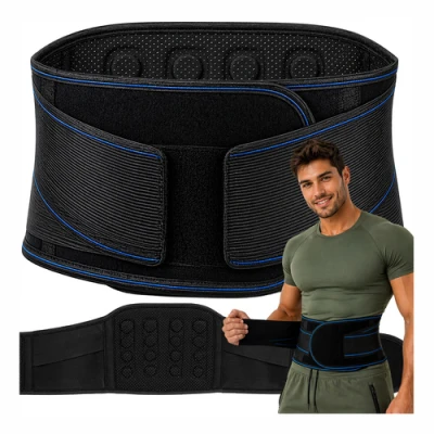 Trizand 27458 Magnetický bedrový pás s 24 magnetmi, 95 – 110 cm, čierny