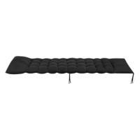 Gardlov 27635 Prešívaný vankúš na záhradné ležadlo 180 x 56 x 9 cm, čierny