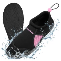 Trizand 27437 Boty do vody protiskluzové 5 mm, vel. 36, černo-růžové