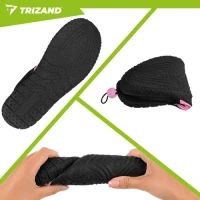 Trizand 27437 Boty do vody protiskluzové 5 mm, vel. 36, černo-růžové