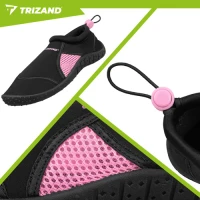 Trizand 27437 Boty do vody protiskluzové 5 mm, vel. 36, černo-růžové