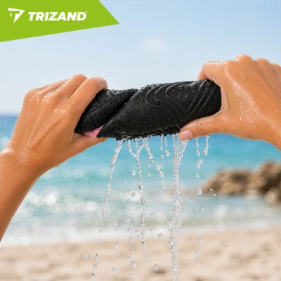 Trizand 27437 Boty do vody protiskluzové 5 mm, vel. 36, černo-růžové