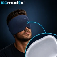 Isomedix 27760 Gélová maska – kompresná, chladivá a hrejivá, sivá
