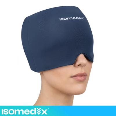 Isomedix 27760 Gélová maska – kompresná, chladivá a hrejivá, sivá
