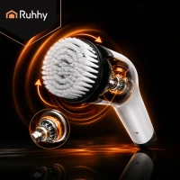 Ruhhy 27015 Elektrická čistiaca kefa 25 W, 1500 mAh, 9 nástavcov, biela