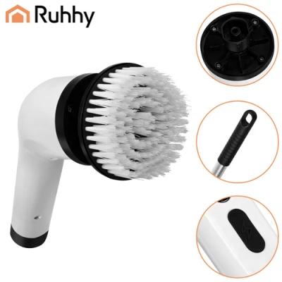 Ruhhy 27015 Elektrická čistiaca kefa 25 W, 1500 mAh, 9 nástavcov, biela